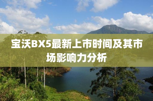 寶沃BX5最新上市時間及其市場影響力分析