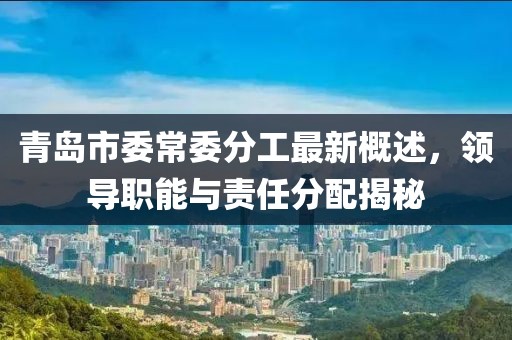 青島市委常委分工最新概述，領(lǐng)導(dǎo)職能與責(zé)任分配揭秘