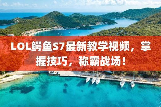 LOL鱷魚S7最新教學(xué)視頻，掌握技巧，稱霸戰(zhàn)場(chǎng)！
