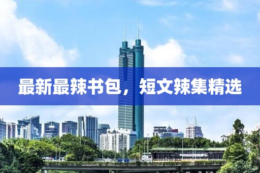 最新最辣書(shū)包，短文辣集精選