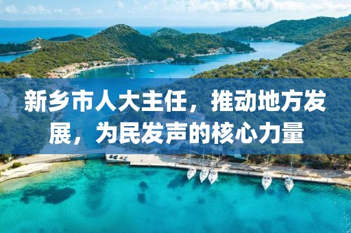新鄉(xiāng)市人大主任，推動地方發(fā)展，為民發(fā)聲的核心力量