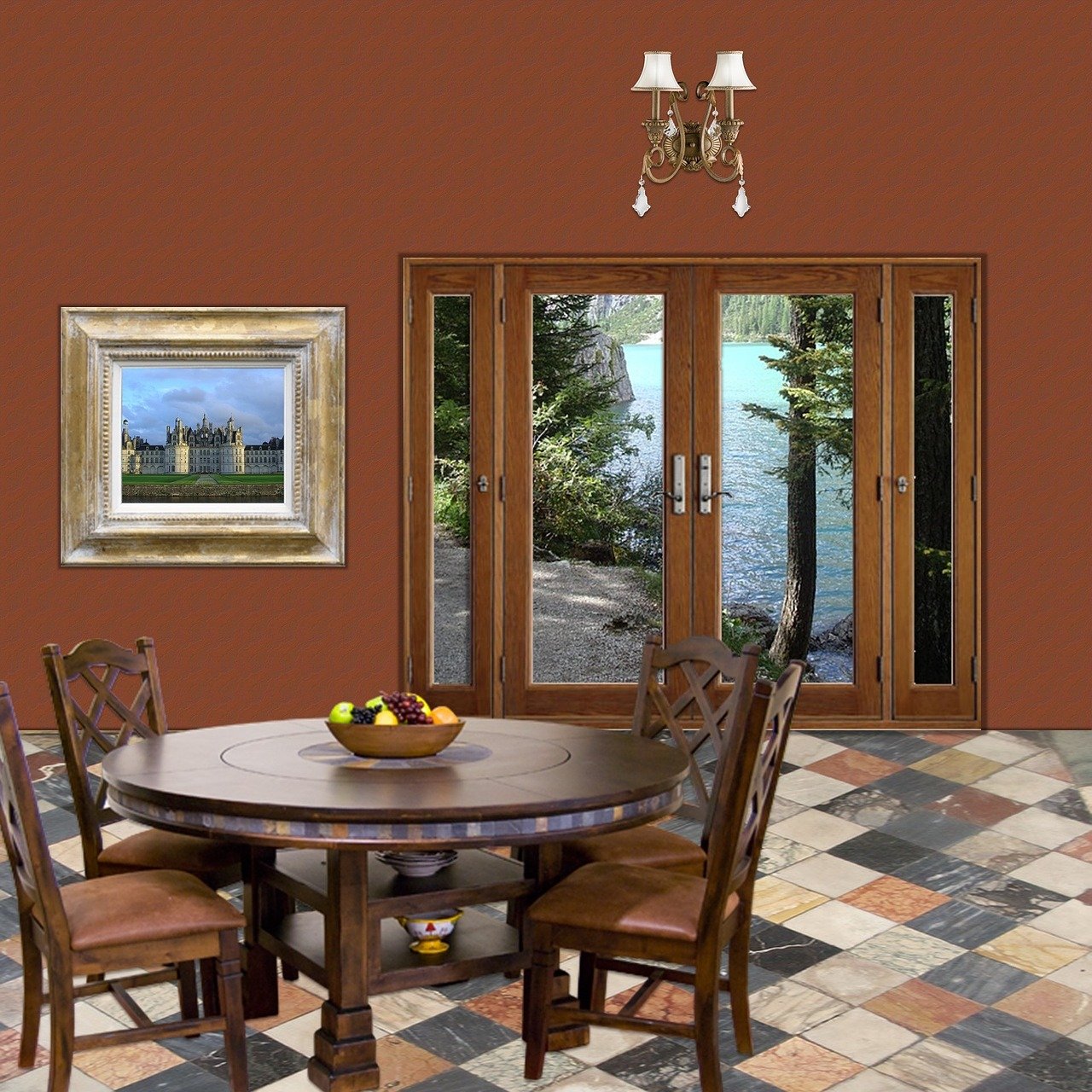 飯廳十字繡最新圖片，裝飾新風(fēng)尚的探索